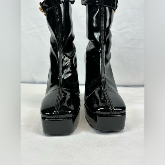VERSACE
Versace Women's Black High Heel Platform Boots - Picture 6 of 11